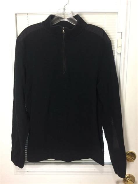 michael kors long cover up rn 111818|Michael Kors Black Sweater Long Sleeve SZ XL RN 111818.